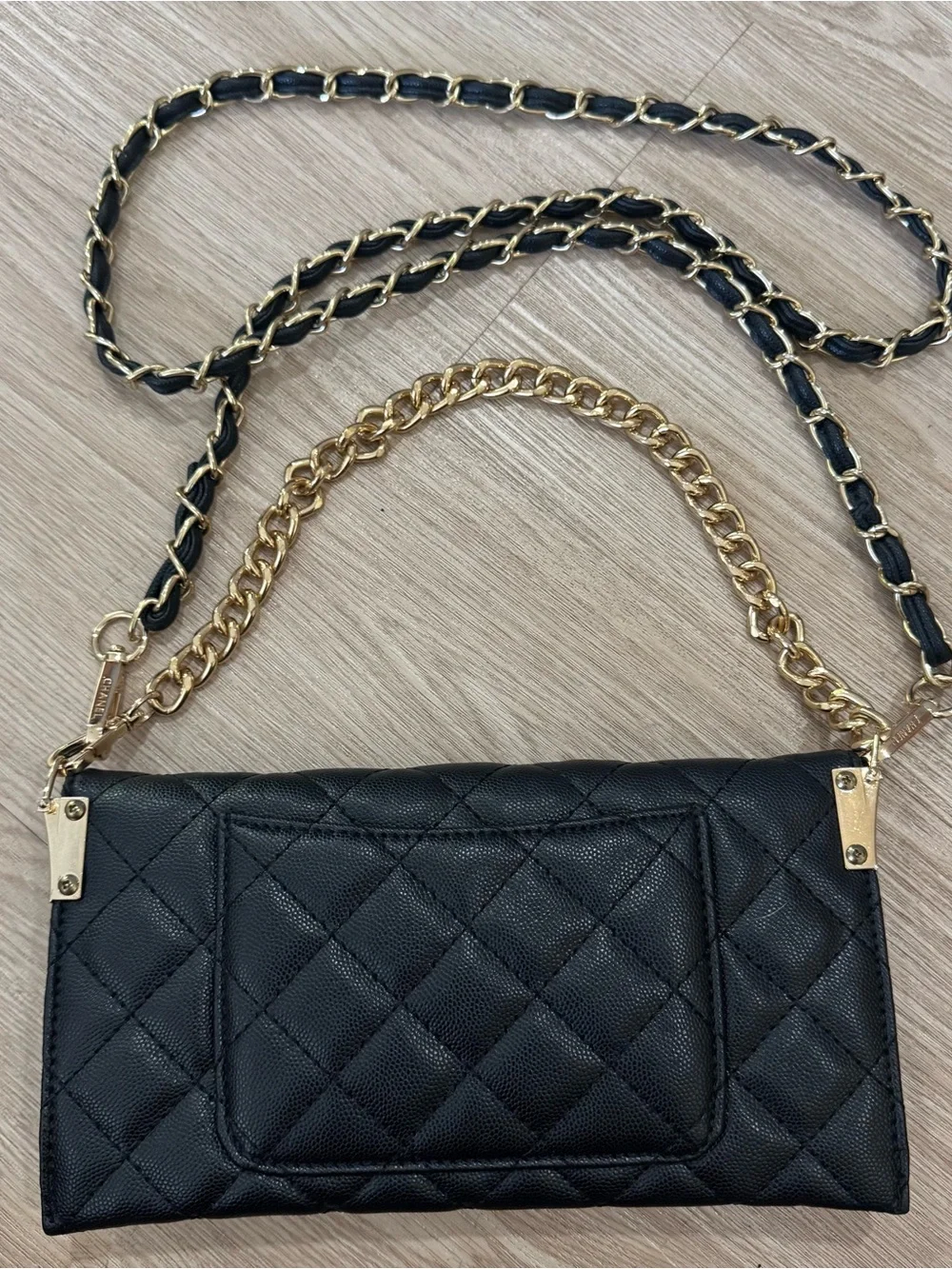 Gabrielle “coco” Chanel Black Quilted Chain Shoulder Bag purse Authentic